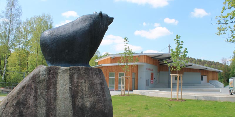 Der Kulturpavillon im Bärreal
