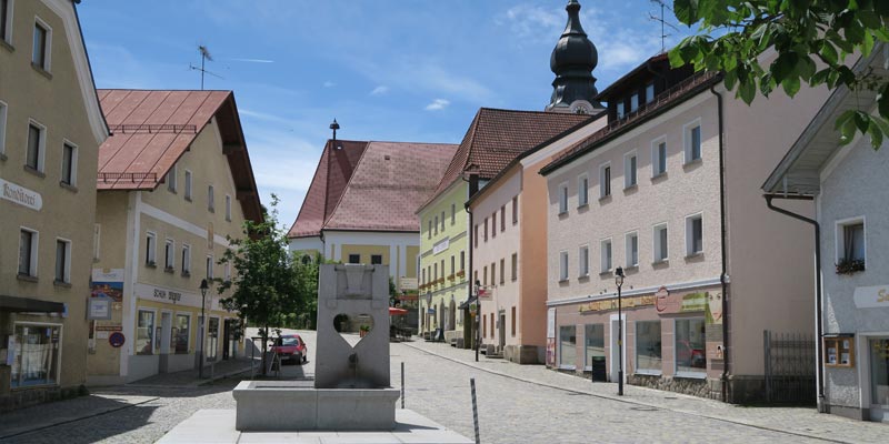 Röhrnbach Marktplatz
