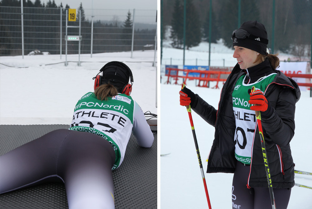 Athletin der World Para Nordic Skiing Championships
