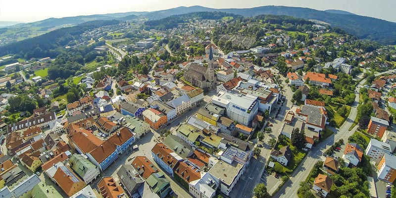 Stadt Waldkirchen Luftbild